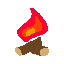 Campfire Prop